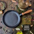 Сковорода чавунна для млинців Maysternya 24*2,5см Т301