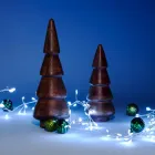 Світлодіодна гірлянда Christmas Decoration 100 LED 1.5 м (8 функцій) на батарейках Холодний білий (AX8720770)