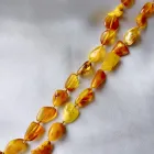 Буси з натурального бурштину