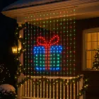 Гірлянда-завіса Christmas Decoration 400 RGB LED 220V пульт ДУ RGB (AGB100000)
