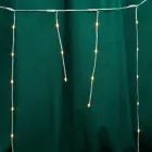 Гірлянда-бахрома Christmas Decoration 172 LED 6х0.6 м 220V пульт ДУ Теплий білий (AGB000510)