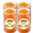 Червона ікра лососева набір із 4 банок ікорний продукту 2 кг