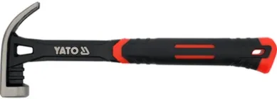 Молоток сталевий монолітний YATO m= 500 г, l= 345 мм (YT-45740)
