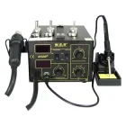 Паяльна станція WEP 852D+ компресорна, фен, паяльник