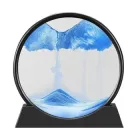 Пісочна Картина Moving Sandscapes 3D 18См Настільна Рухаюча Синя