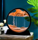 Пісочна Картина Moving Sandscapes 3D 18См Настільна Помаранчева, що рухається