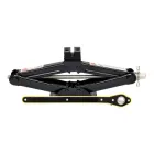 Домкрат 2т з трещіткою та гумовою шайбою,104-385 мм Milex PS-G20001