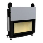 Камінна топка Gavryliv & Sons 95х52+H 14 кВт, з гільйотиною, рифлений шамот