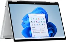 Ноутбук HP OmniBook X Flip x360 14-fm0012ua (C9RV4EA) Glacier Silver