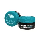 Виск матовий для стилізації волосся Nishman Matte Finish Super High Hold Wax M4 100 мл