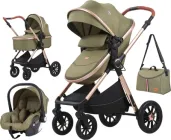 Коляска 3 в 1 Kidilo H2D Green (1071348) (Kidilo H2D green)