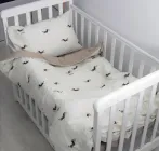 Дитяча постільна білизна для немовлят Viluta сатин твіл - 807 на гумці