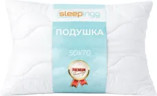Подушка Sleepingg Dream гіпоалергенна з блискавкою Біла 50х70 см (4820227289134)