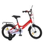 Дитячий велосипед Profi Neo 18 дюймів з багажником MB 18031-1, зібраний на 75% (Червоний)