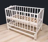 Дитяче ліжечко ТМ Кузя “Анастасія-2” (Білий)