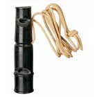 Свисток Trixie Buffalo для тренування собак зі шкіряним шнурком пластиковий 9 см 2255