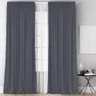 Штора блекаут матовий сталевий 1 шт 100*250