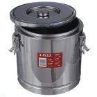 Термокаструля харчова на 20 л A-PLUS з нержавіючої сталі для транспортування їжі (2201)