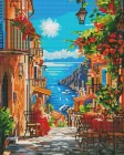 Алмазна мозаїка Brushme Романтична вулиця 40х50 см (DBS54010)