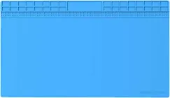 Теплоізоляційний силіконовий килимок TELIJIA TE-713 для паяння та ремонту техніки 700x400 мм Blue