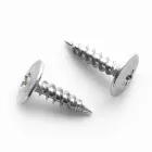 Саморіз з прес-шайбою гострий 4,2*25мм цинк білий 100шт/уп APRO