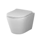 Унітаз підвісний безобідковий AM.PM X-Joy S з сидінням мікроліфт C85A1703SC