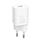 Сітчастий зарядний пристрій Baseus Super Si quick charger IC 30W EU White