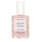 Лак для нігтів Manucurist ACTIVE SHINE – відновлення і захист, лікувальне покриття з AHA-кислотами, 15мл