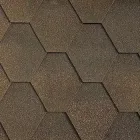 Бітумна черепиця Акваізол Мозаїка Коричнева мікс (переважає коричневий) 2 СОРТ