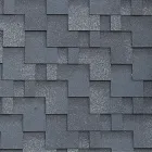 Бітумна черепиця Акваізол Акцент Маренго (чорний + сірий + білий) 2 СОРТ