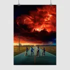 Постер "Дивні Дива, Stranger Things" A3 42x30 см (id1196)