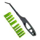 Шпатель для силікону, герметиків зі змінними насадками 9шт