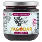 Джем для діабетиків із чорної смородини без цукру на пектині Yagodar