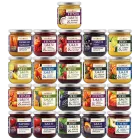 Усі джеми без цукру Ягодар, асорті 18 шт, 3,7 кг