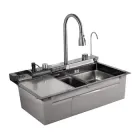 Кухонна мийка Britc MF7546JY-B, чорна