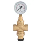 Регулятор тиску води з манометром 1-4 бар 1/2" Malgorani Minibrass 106