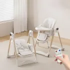 Стульчик для кормления, детский шезлонг-качалка 3-в-1 Lumpurini Maglorio Elettrico