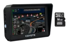 GPS навігатор COYOTE 556 Mate PRO 256mb 16gb 5 дюймів з картами навігації з TYPE-C + Карта пам'яті 16GB UHS-1