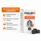 Кокосовый уголь для кальяна Coal Еco 1 кг 72 кубика 100% кокосовая скорлупа