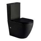 Унітаз підлоговий IMPRESE LESNA i11507 black, чорний