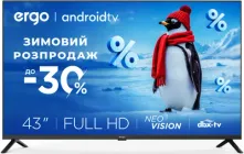 Телевізор Ergo 43" 43GFS6500