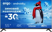 Телевізор Ergo 55" 55GUS6500
