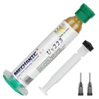 Флюс-паста Mechanic UV223 / без вмісту галогенів / з дозатором і штовхачем / у шприці 10cc