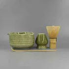 Набір інструментів для матча Набір посуду для чаю матча Зелений