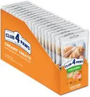 Преміум кремові ласощі котів Club 4 Paws 0.015 кг 4 шт Курка (4820269144750)