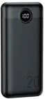 УМБ Veger L20S 20000 mAh USB-C 2хUSB-А Black (L20S.black)