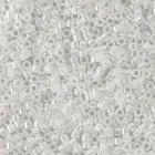 Японський бісер Miyuki Delica 11/0, 5г, перловий білий - Циліндричний