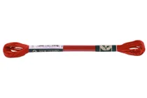 Нитка Муліне DMC Satin, 1008№S321 Червоний - нитки для ручної вишивки, хрестиком, гладдю, прикрашання одягу та аксесуарів, 100% віскоза, 2г/8м