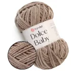 YarnArt Dolce Baby, Бежевий №754 - плюшева пряжа ЯрнАрт Дольче Бебі, 50 г / 85 м, для в'язання іграшок, пледів, пінеток і дитячого одягу