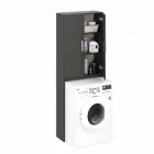 Шафа для пральної машини з 2 дверцятами KOMTO Gizmo Дуб Сонома (p-186-1336)